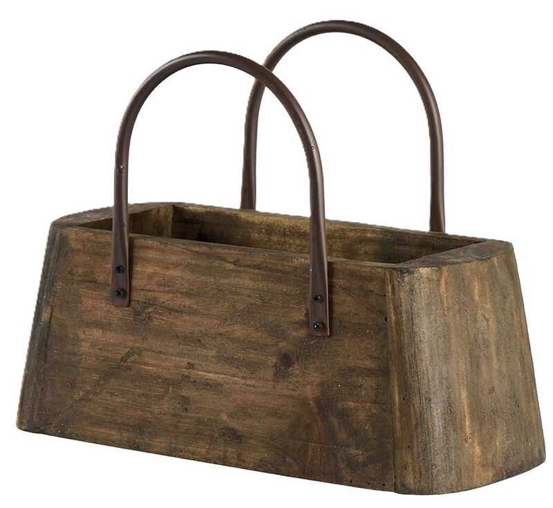 Caixa mad 2 alças metal 36*24,5*H31