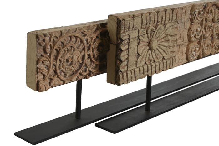 Escultura 120*6*25H madeira talha