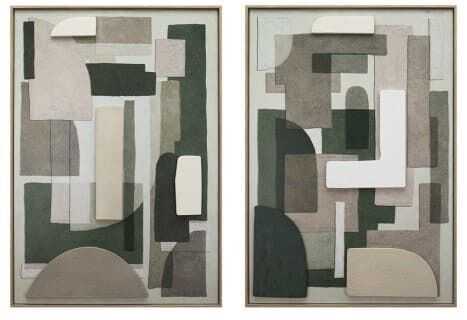 Quadro tela/MDF 70*3,5*100H abstrato 3D