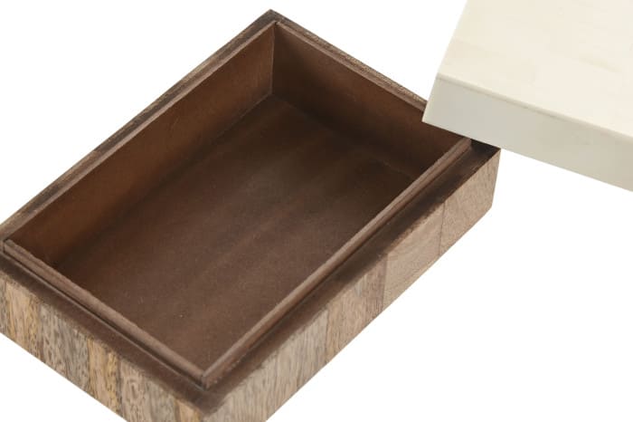 Cx manga/resina 18*13*7,5cm branca