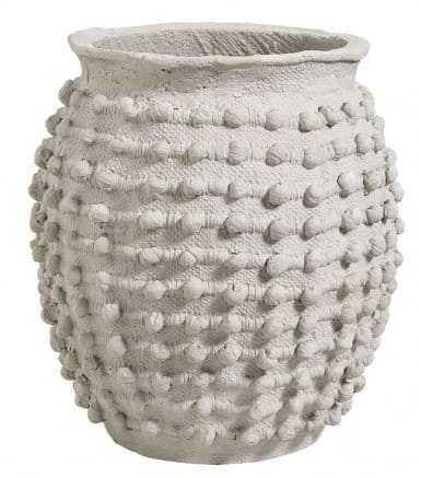 Vaso cimento D42*44 cinz claro