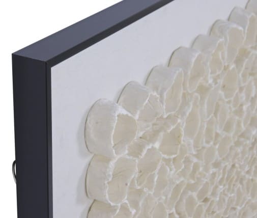 Quadro papel maché 80*7*120H  branco