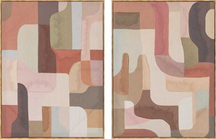 Quadro tela/algd 60*2,8*80H  abstrato rosa