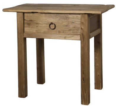Mesa apoio 70*38*H64 olmo reciclado 1gvt