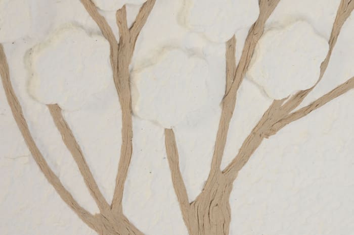 Quadro p maché 60*3*80H árvore 3D