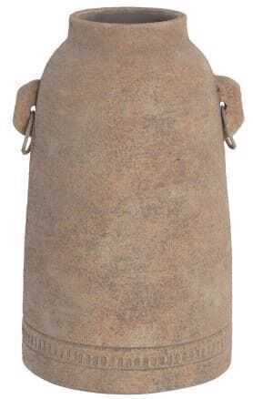 Jarra terracota 21*18*31H desgastado cast