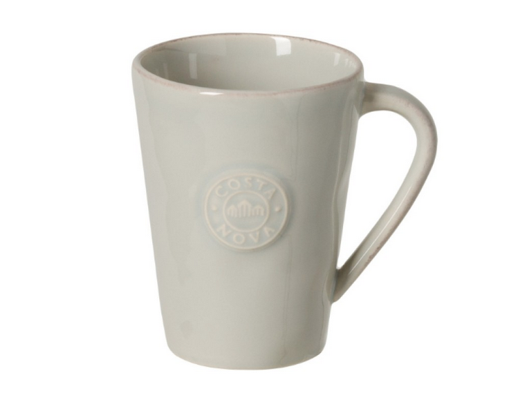 Caneca NOVA cinza 12.4 x 9.0 H11.5 cm | 0.36 L