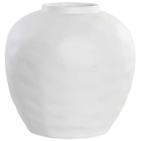 Jarrão cerâmica 26*26*26H branco